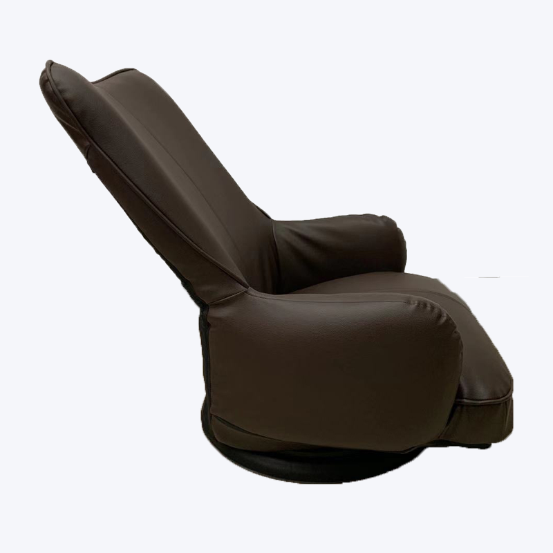 Fauteuil inclinable rotatif pliable en cuir 766