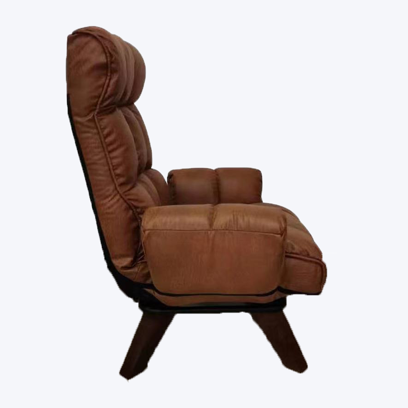 Fauteuil inclinable rotatif à 360 degrés pliable de luxe moderne et léger LRK