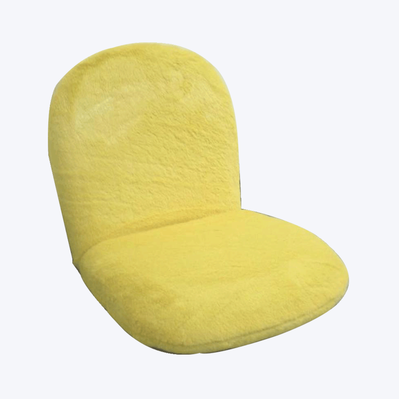 Chaise de sol inclinable pliable à dossier rond couleur bonbon 6 support de dossier 172K