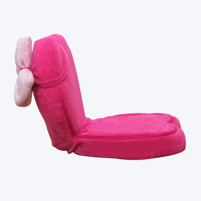 Chaise de sol pliable love bowknot couleur unie 351NK-H