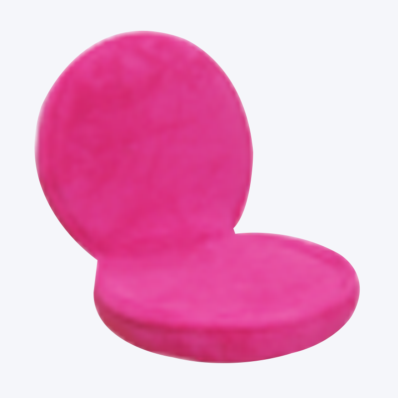 Chaise de sol pliable ronde couleur bonbon 352NK