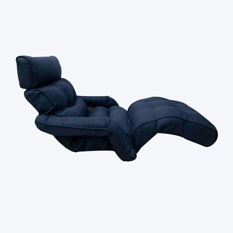 Chaise de sol réglable avec appui-tête 3D et repose-pieds 936VG