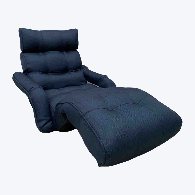 Chaise de sol réglable avec appui-tête 3D et repose-pieds 936VG